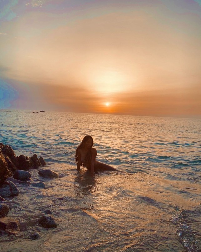 Hình ảnh mới được Halle Bailey chia sẻ trên trang Instagram cá nhân