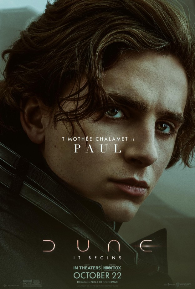 Timothée Chalamet vai Paul Atreides