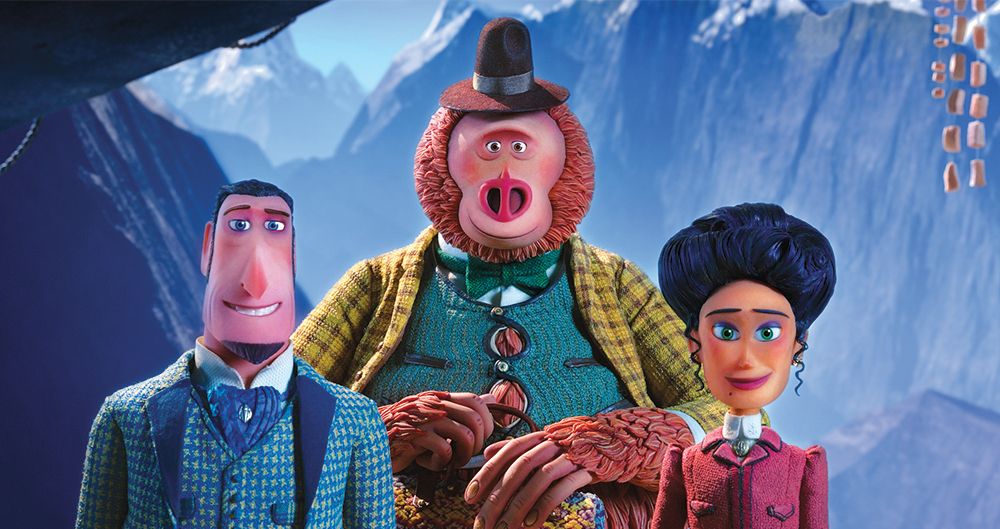 Missing Link c&oacute; nhiều biểu cảm gấp 8 lần Coraline nhờ c&ocirc;ng nghệ in 3D