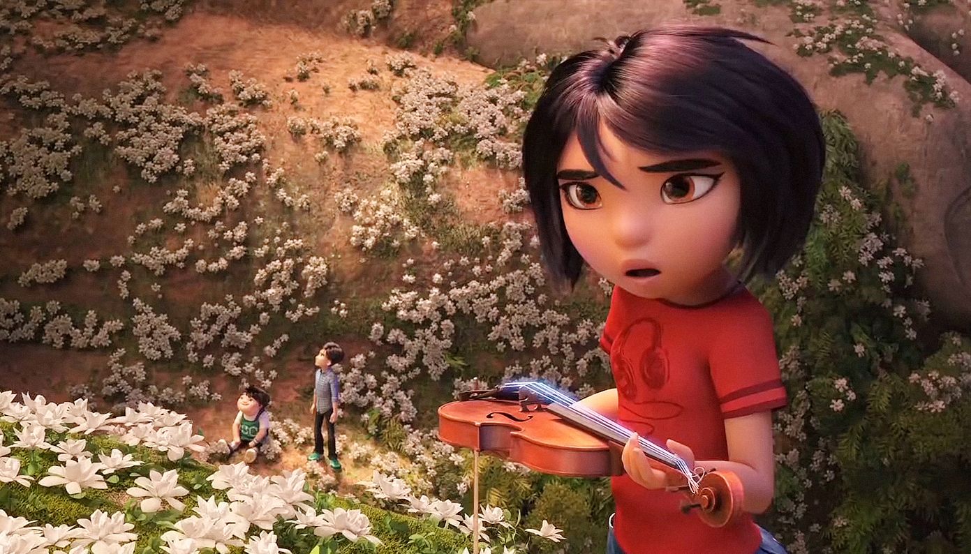 Thiếu cảm xúc hay cảm xúc không chân thực là điều đáng chê ở Người Tuyết Bé Nhỏ. Ảnh: Universal Pictures