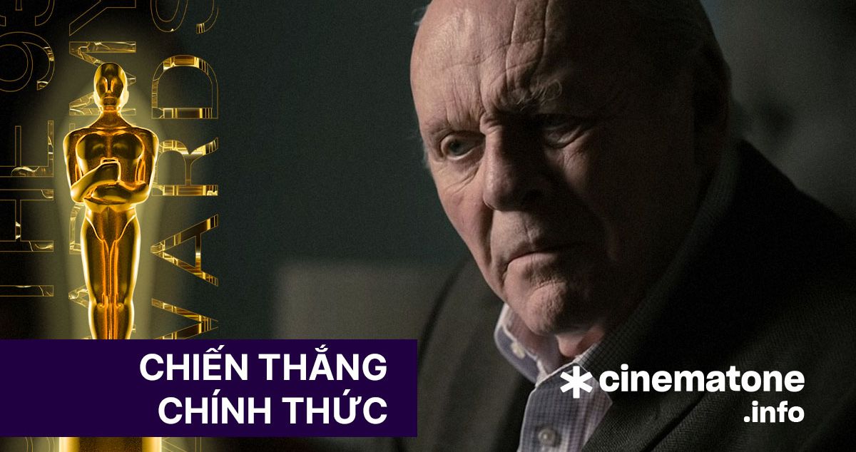 Anthony Hopkins có chiến thắng Oscar thứ 2 trong sự nghiệp ở tuổi 84