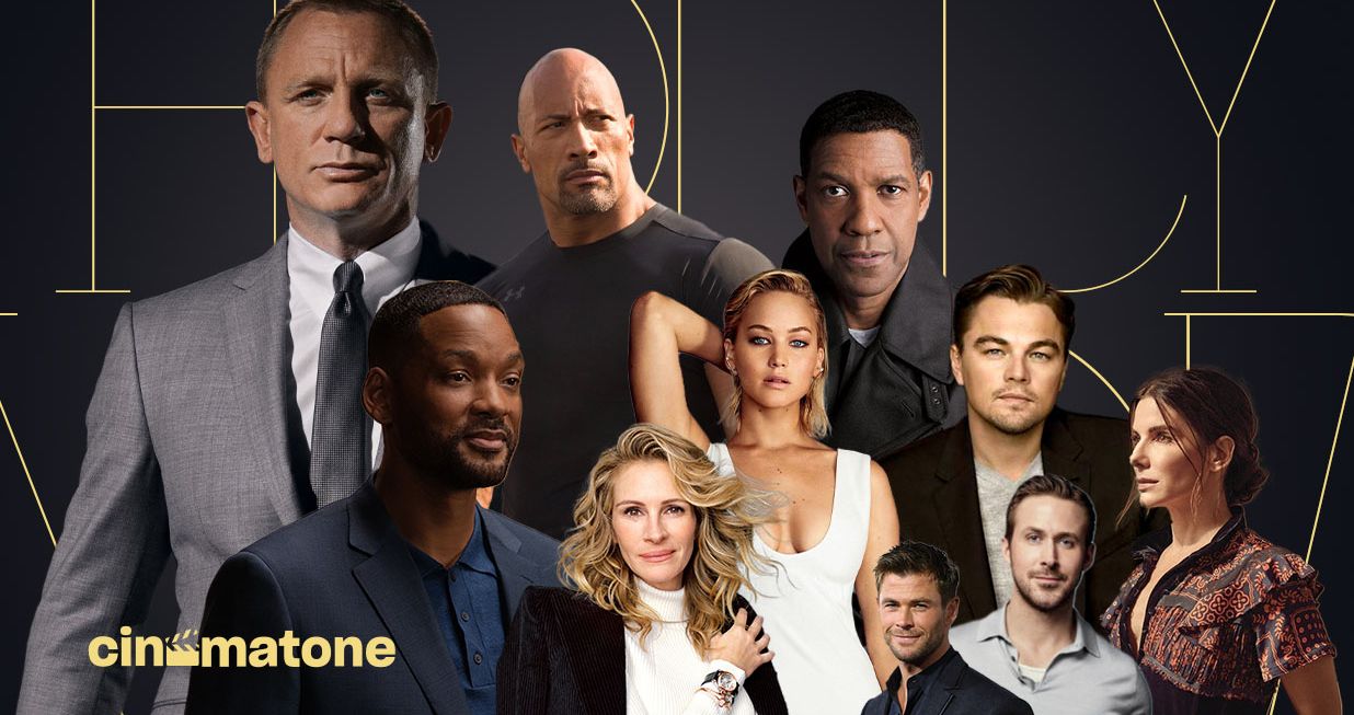 Danh s&aacute;ch những ng&ocirc;i sao Hollywood c&oacute; thu nhập cao nhất nửa đầu năm 2021