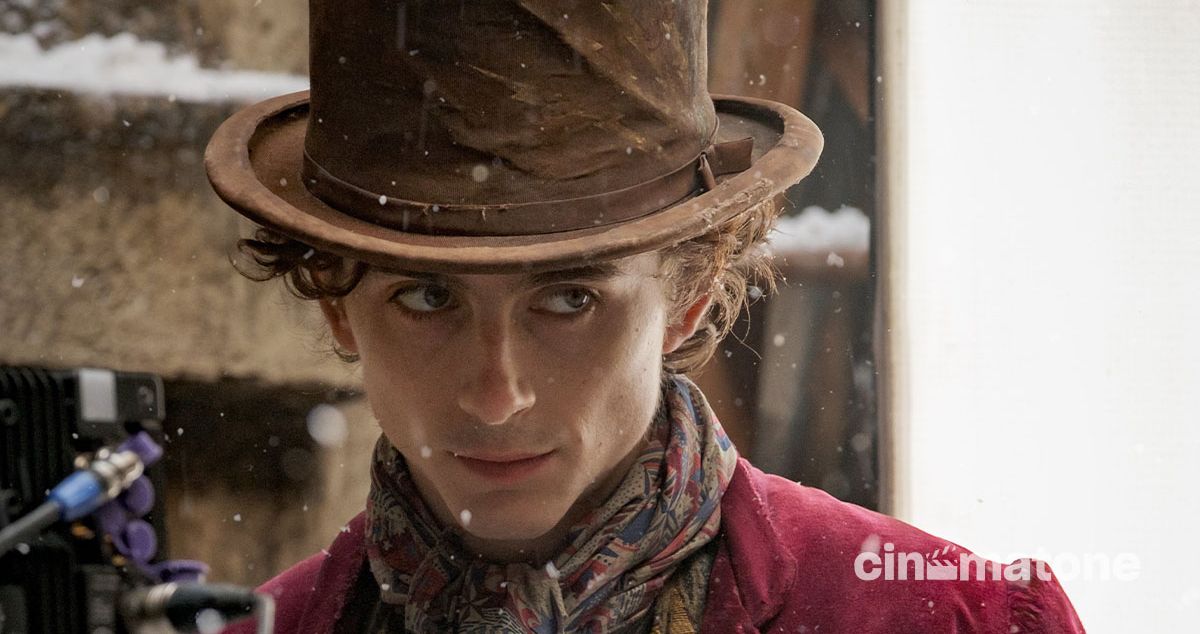 Hé lộ tạo hình Willy Wonka dưới diễn xuất của Timothée Chalamet