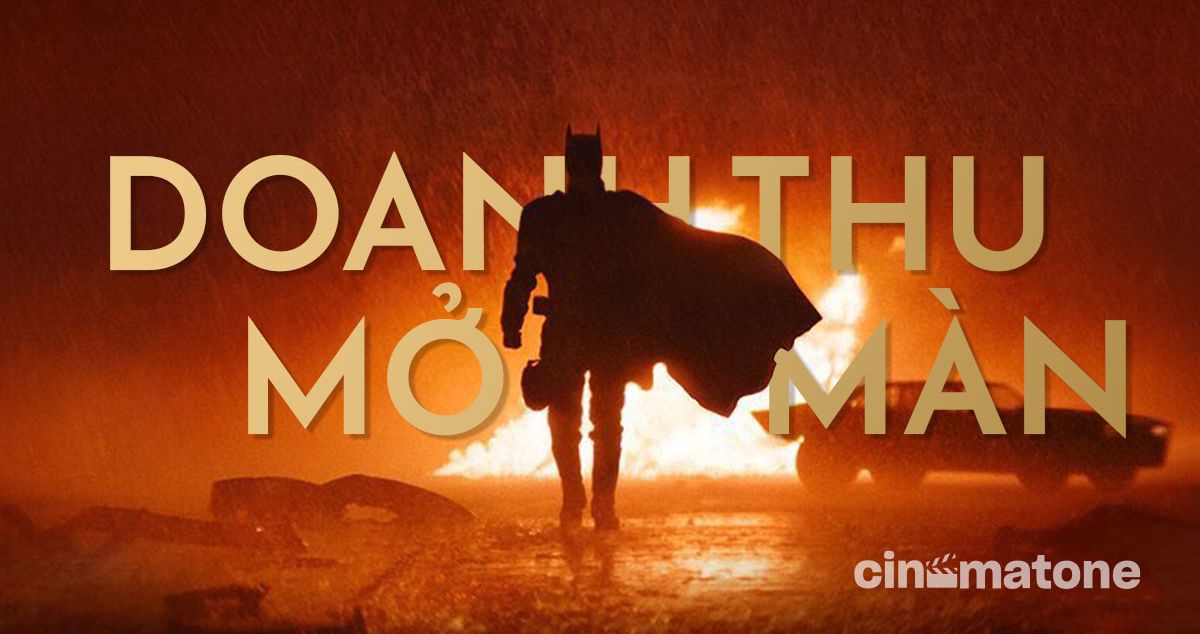 The Batman có tuần mở màn lớn thứ 2 tại Hoa Kỳ, chỉ xếp sau Spider-man: No Way Home