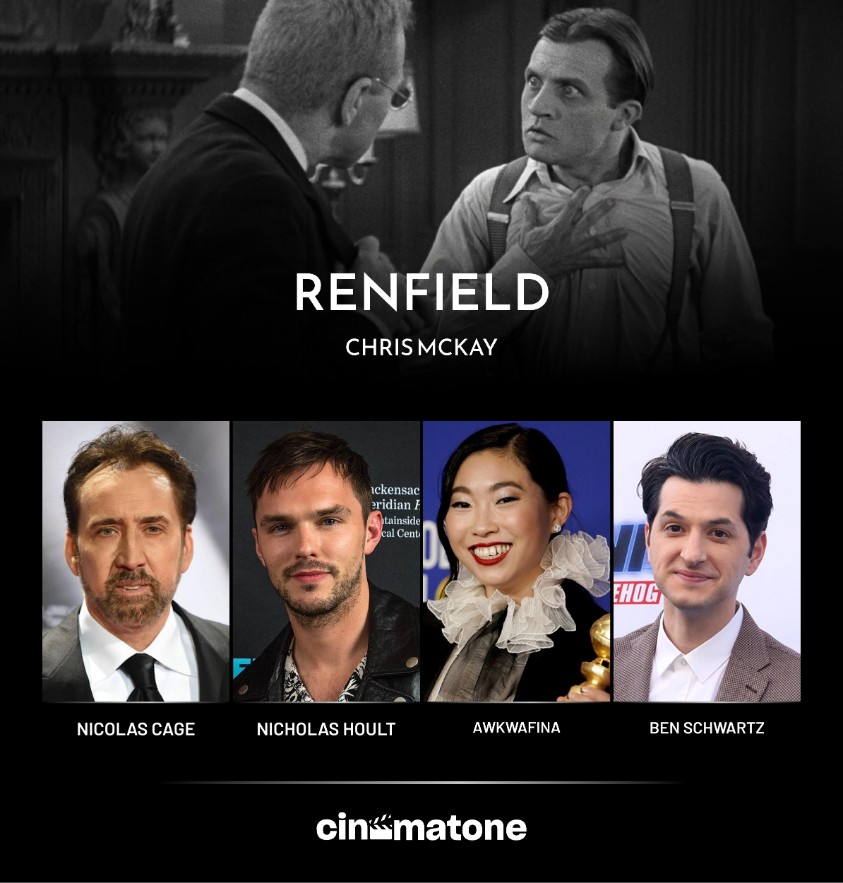 Dàn diễn viên chính góp mặt trong dự án phim Renfield
