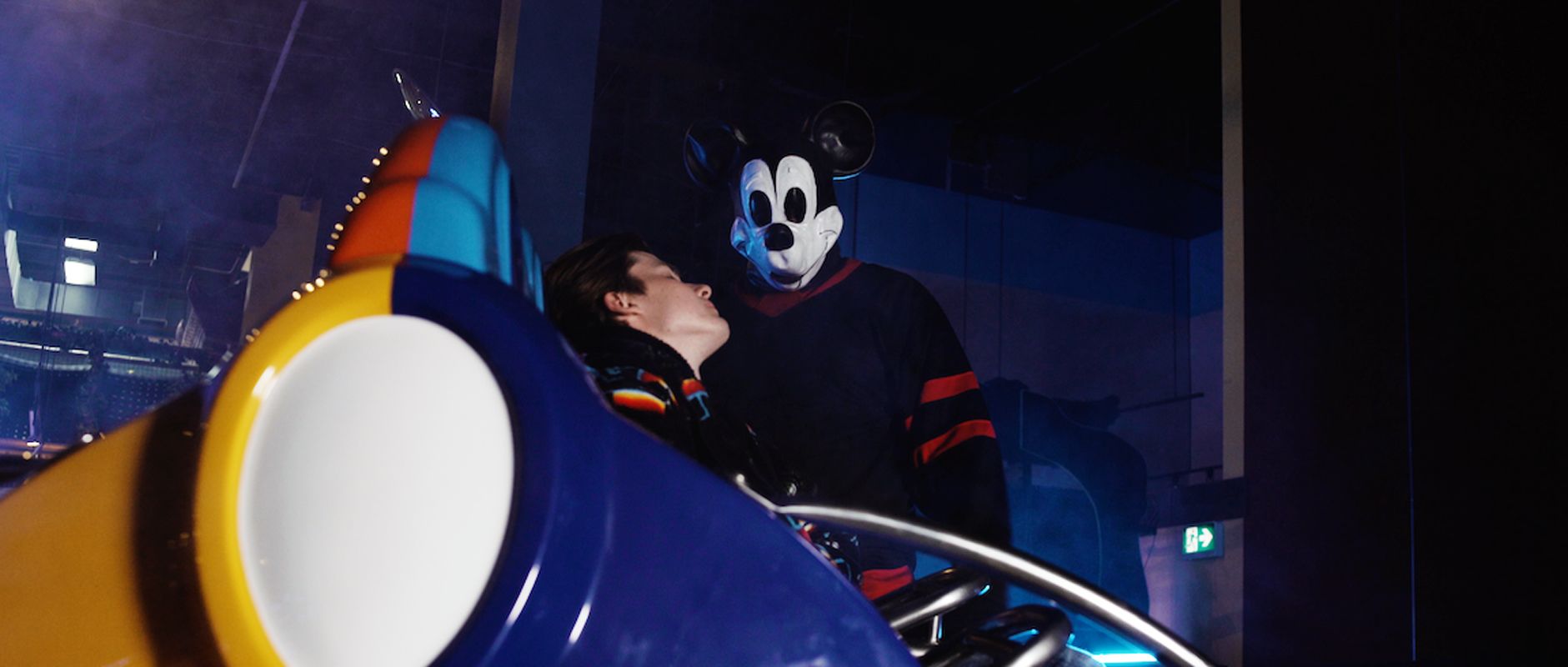 Hình ảnh trong dự án kinh dị Mickey's Mouse Trap mới được công bố. Ảnh: IMDb