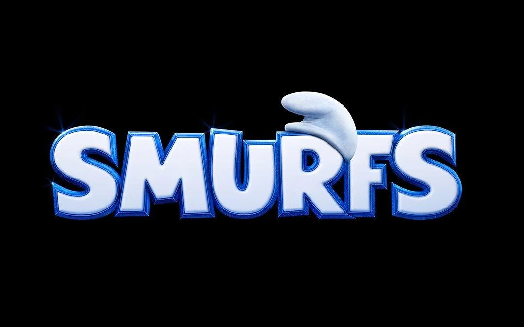 Logo mới được Paramount Pictures công bố gần đây của dự án hoạt hình ca nhạc Smurfs mới