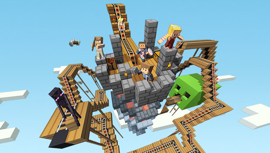 Phim Minecraft có ngày phát hành muộn hơn dự kiến ban đầu. Ảnh: Mojang