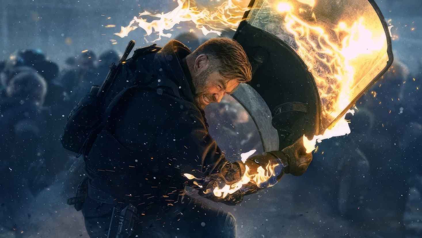 Phân cảnh hành động cực kỳ nguy hiểm được ghi hình thực tế của Extraction 2