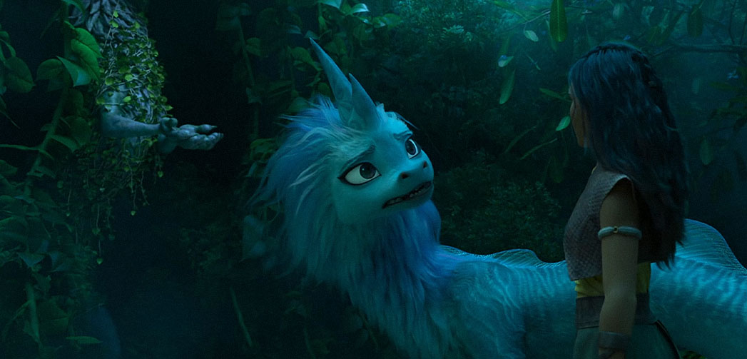 Raya and The Last Dragon có khởi đầu hấp dẫn với nhiều đặt để. Ảnh: Cinematone/Walt Disney