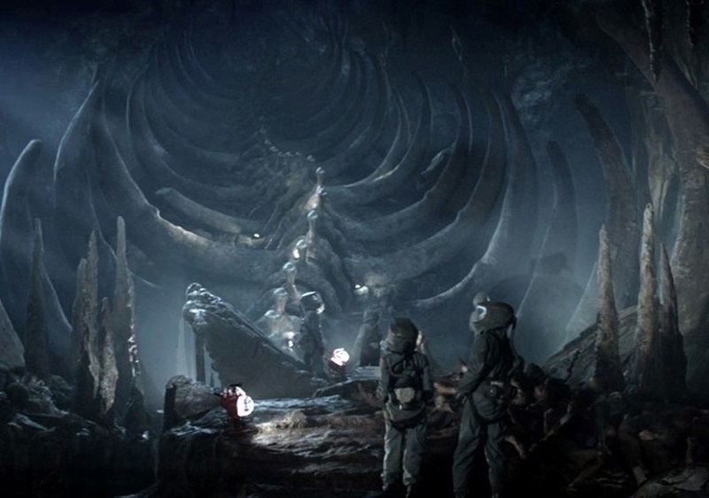 Hóa thạch một sinh vật cổ đại được tìm thấy bởi Ishiro Serizawa tại Phillipines. Ảnh: Leganday Pictures