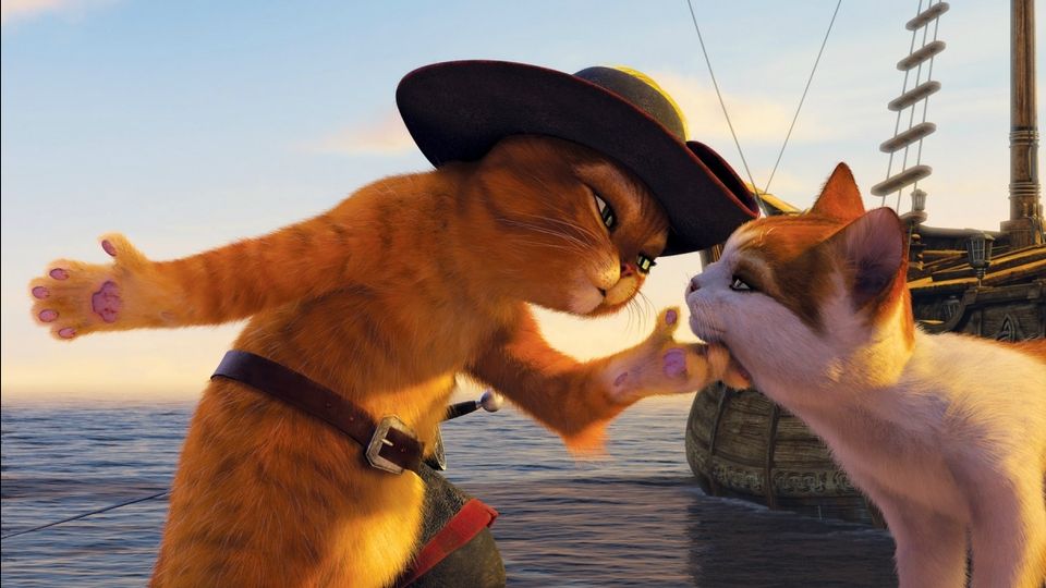 Puss in Boots ra mắt năm 2011 và là một trong những bộ phim được đánh giá cao về phần đồ họa của DreamWorks Animation. Ảnh: Universal Pictures