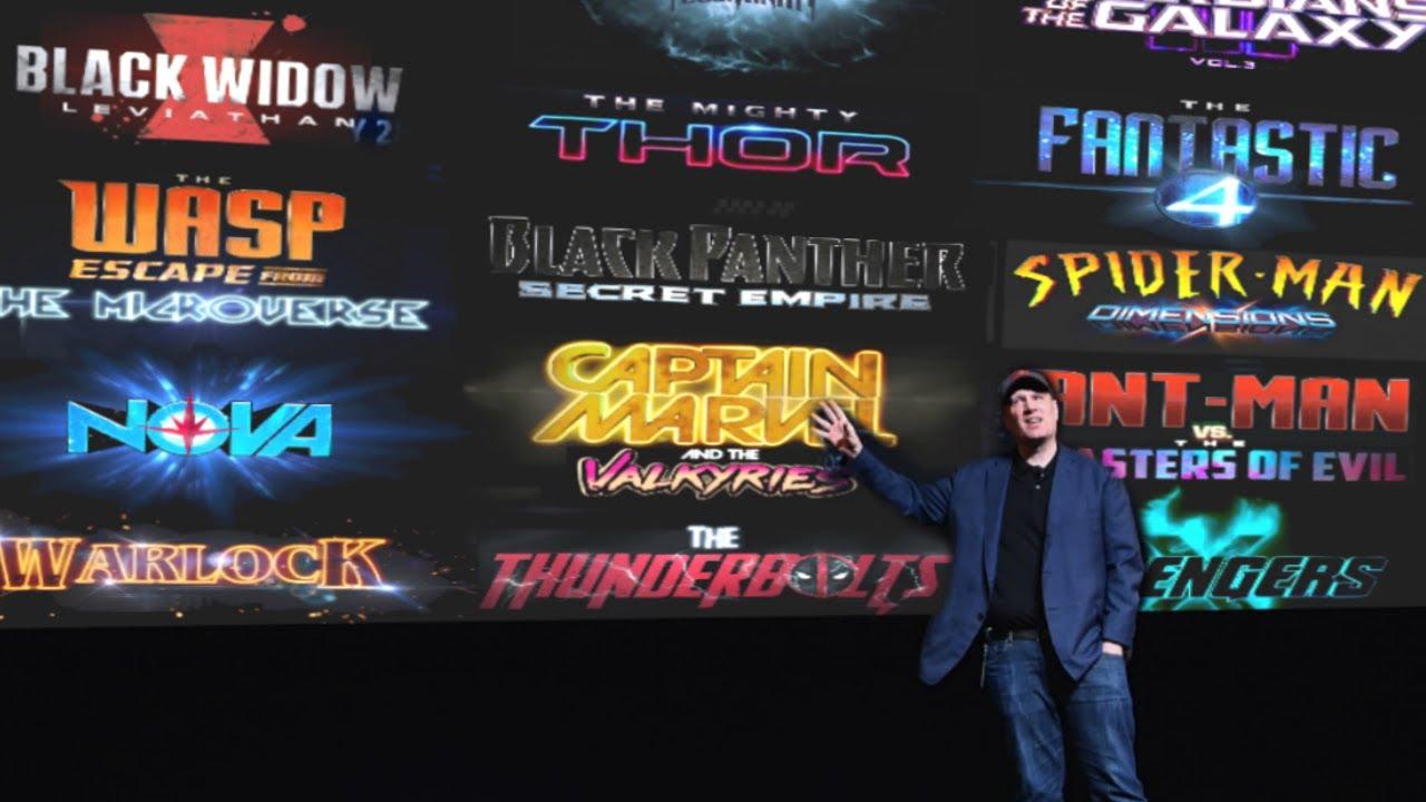 Chủ tịch Marvel Kevin Feige giới thiệu các dự án sắp triển khai của MCU tại sự kiện năm 2019