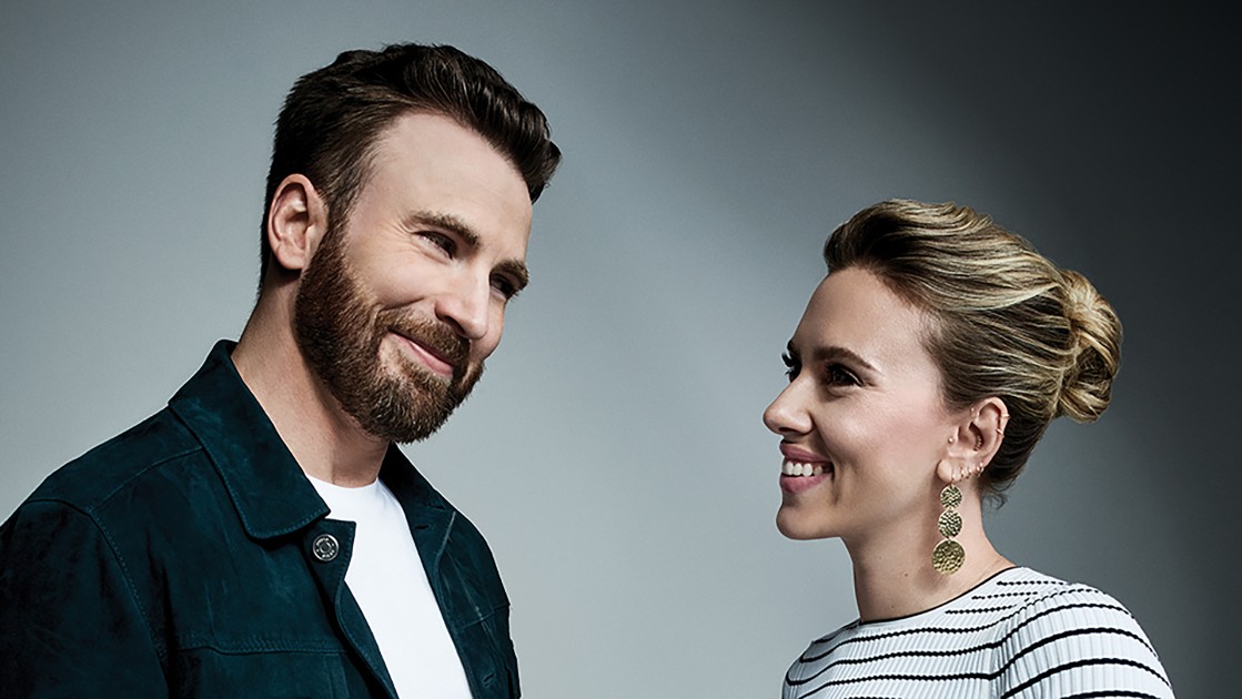 Chris Evans và Scarlett Johansson có dự án hợp tác đầu tiên sau khi rời MCU. Ảnh: Variety