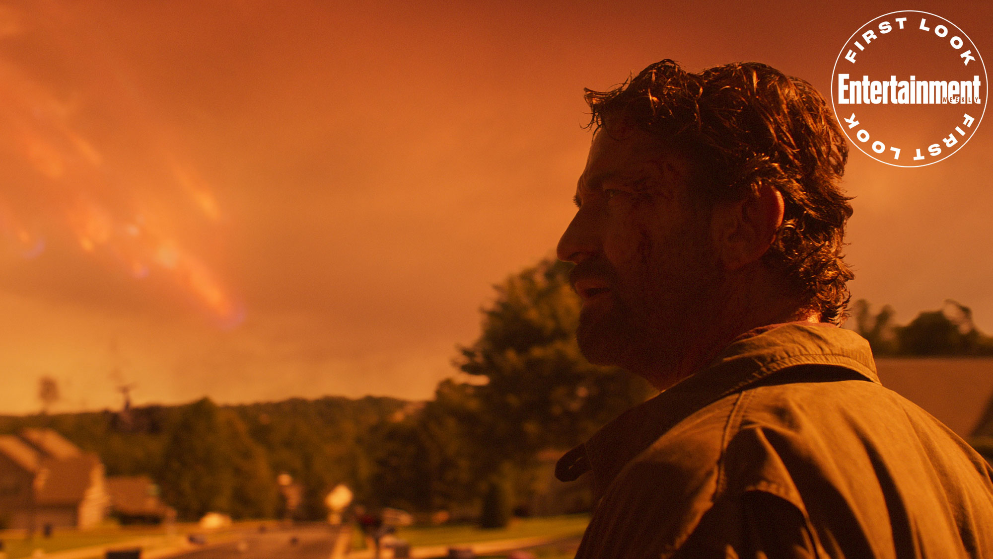 Gerarld Butler tiếp tục trở lại với một tựa phim hành động trong Greenland. Ảnh: Entertainment Weekly