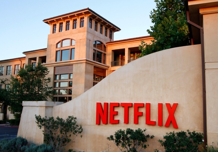 Trụ sở Netflix tại  Los Gatos, California năm 2014. Ảnh: Paul Sakuma
