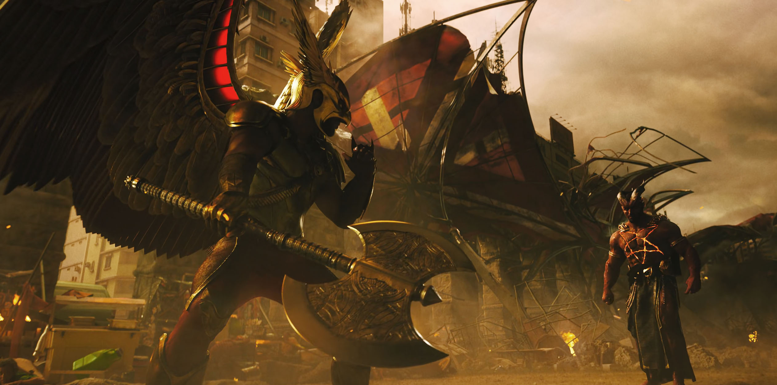 Ác nhân chính trong Black Adam được cho biết là Sabbac hay Ishmael Gregor, một kẻ khao khát quyền lực tối thượng